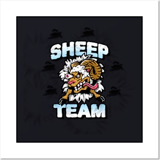 Sheep Team Posters and Art